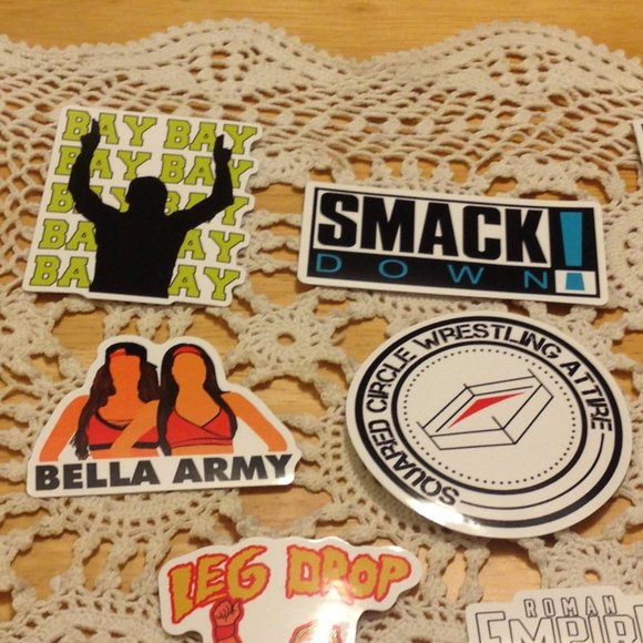 WWE Wrestling Stickers - Decals WrestleMania - Picture 4 of 5